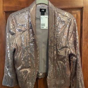 H&M Sequin Blazer
